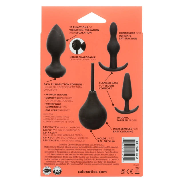 Calexotics Pleasure Kits Anal Explorer Collection - Anal Kit