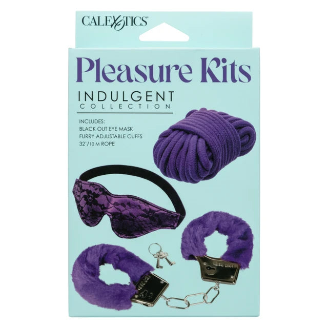Calexotics Pleasure Kits Indulgent Collection - Purple BDSM Kit
