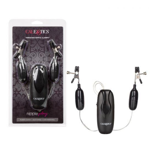 Calexotics Nipple Play Vibrating Nipple Clamps