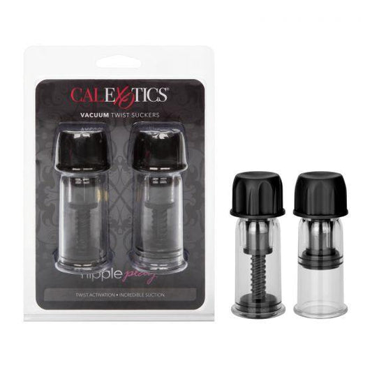 Calexotics Nipple Play Vacuum Twst Suckers Black