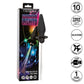 Calexotics Southern Lights™ Vibrating Light Up Anal Probe - Black