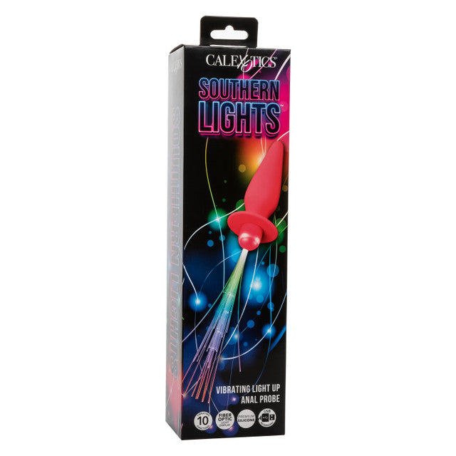 Calexotics Southern Lights™ Vibrating Light Up Anal Probe - Pink