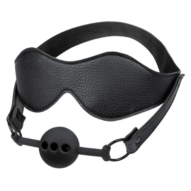 Calexotics Nocturnal® Collection Eye Mask & Breathable Ball Gag