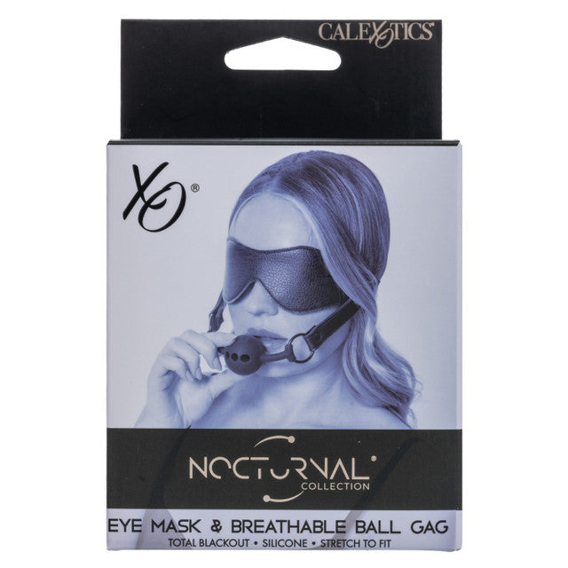 Calexotics Nocturnal® Collection Eye Mask & Breathable Ball Gag