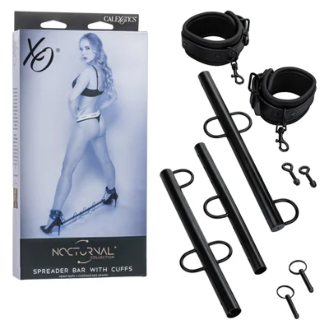 Calexotics Nocturnal® Collection Spreader Bar with Cuffs