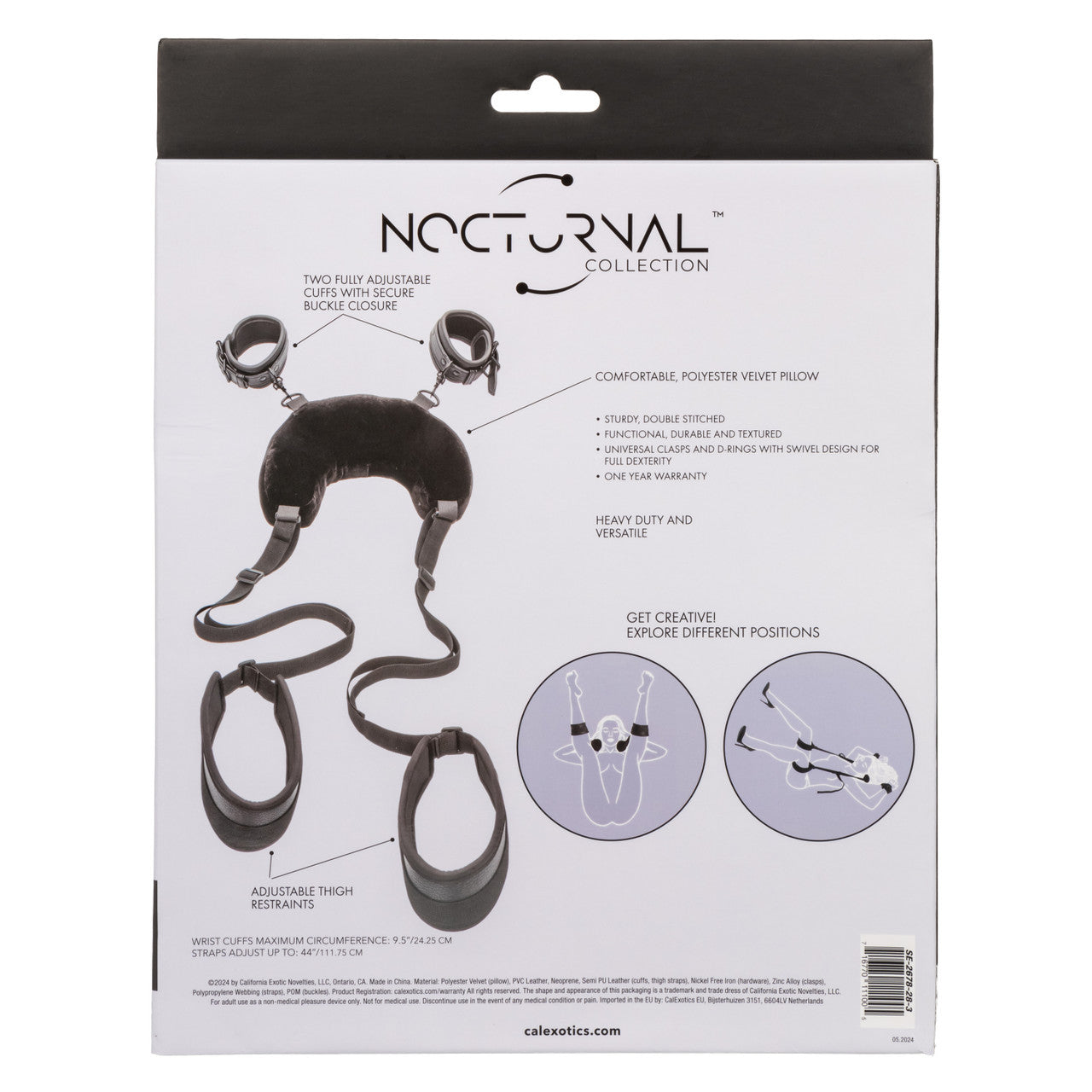 Calexotics Nocturnal Collection Position Strap with Pillow
