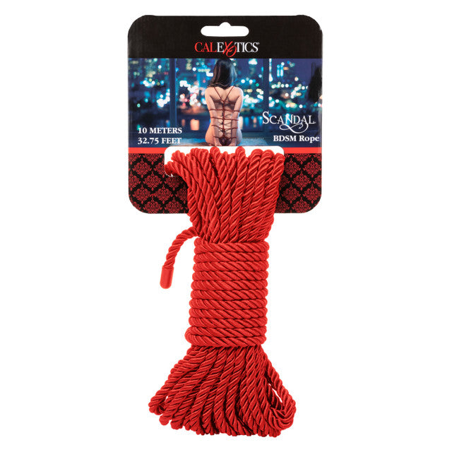 CalExotics Scandal BDSM Rope 10M Red