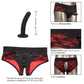 Calexotics Scandal Crotchless Pegging Panty Set Size S/M or L/XL