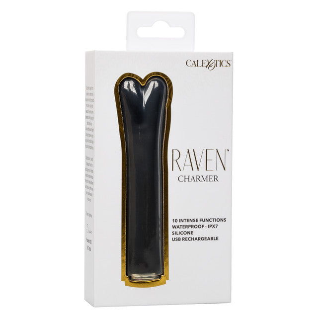 CalExotics Raven Charmer - Mini Dual Tip Flickering Vibrator