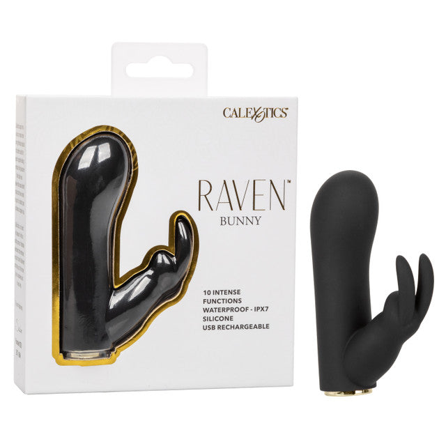 CalExotics Raven Bunny - Mini Rabbit Vibrator
