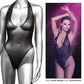 Calexotics Radiance Deep V Body Suit One Size