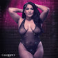 Calexotics Radiance Deep V Body Suit Plus Size