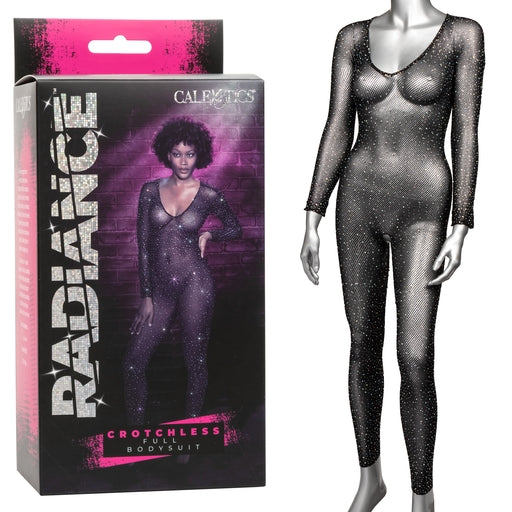 Calexotics Radiance Radiance Crotchless Full Body Suit One Size