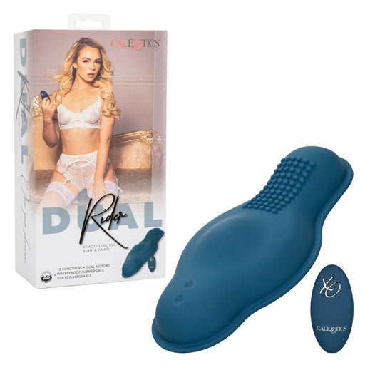 CalExotics Dual Rider Remote Control Bump and Grind Vibrating Vibrator Rider Pad