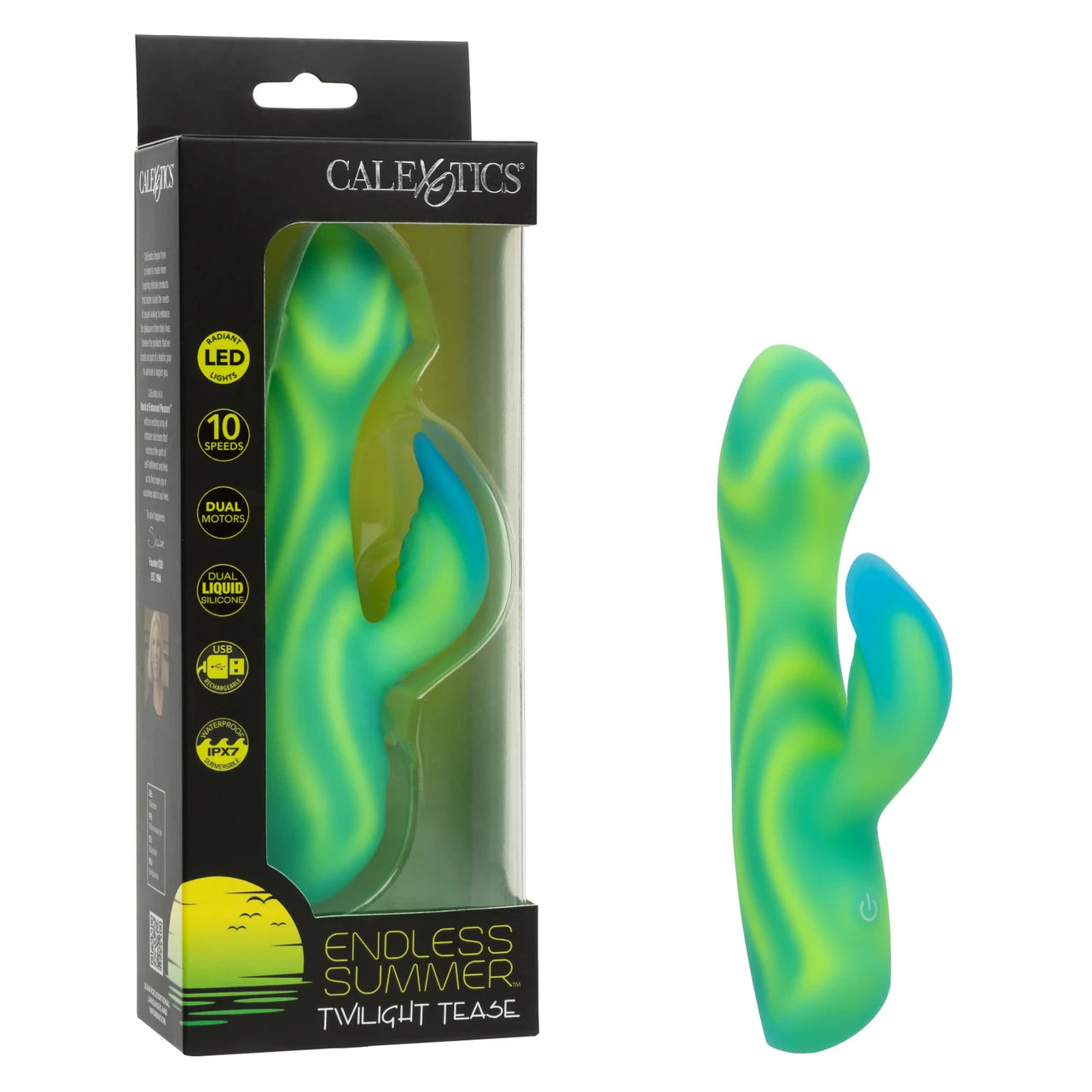 CalExotics Endless Twilight Tease LED Rabbit Vibrator