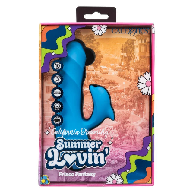Calexotics California Dreaming® Summer Lovin' Frisco Fantasy Thrusting Rabbit Vibrator