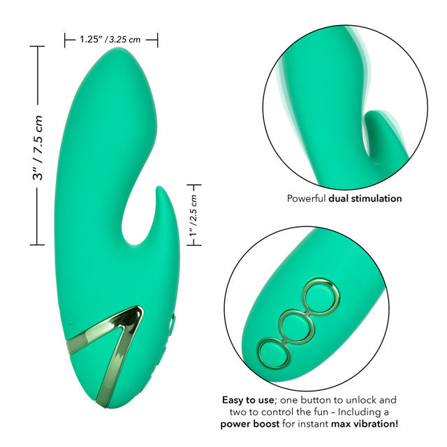 Calexotics California Dreaming Sierra Sensation Travel Size Rabbit Vibrator
