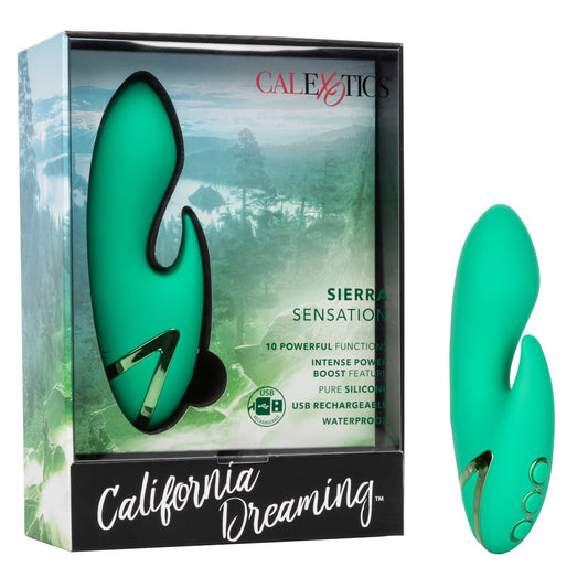 Calexotics California Dreaming Sierra Sensation Travel Size Rabbit Vibrator