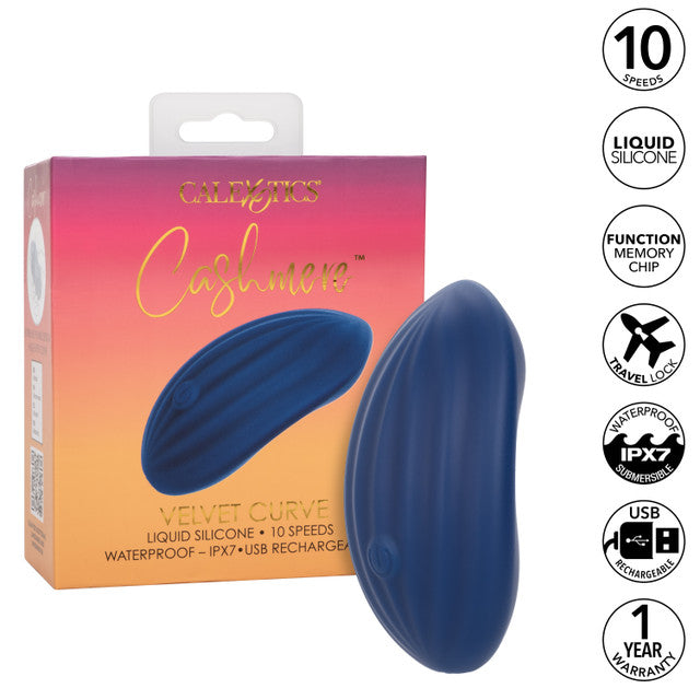 Calexotics Cashmere Velvet Curve Massager Vibrator