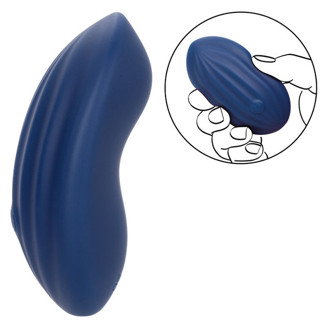 Calexotics Cashmere Velvet Curve Massager Vibrator