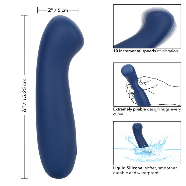 Calexotics Cashmere Satin G Massager Vibrator
