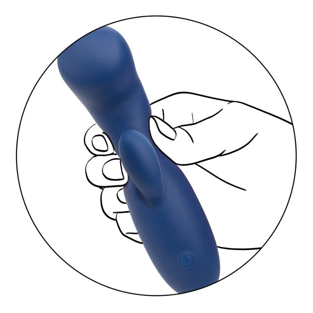 Calexotics Cashmere Silk Duo G-Spot Massager Vibrator