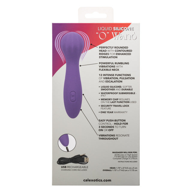 Calexotics Stella Liquid Silicone "O" Wand Massager Vibrator