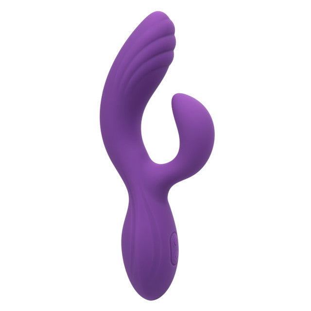Calexotics Stella Liquid Silicone "C" Curve Vibrator Pulsation Escalation