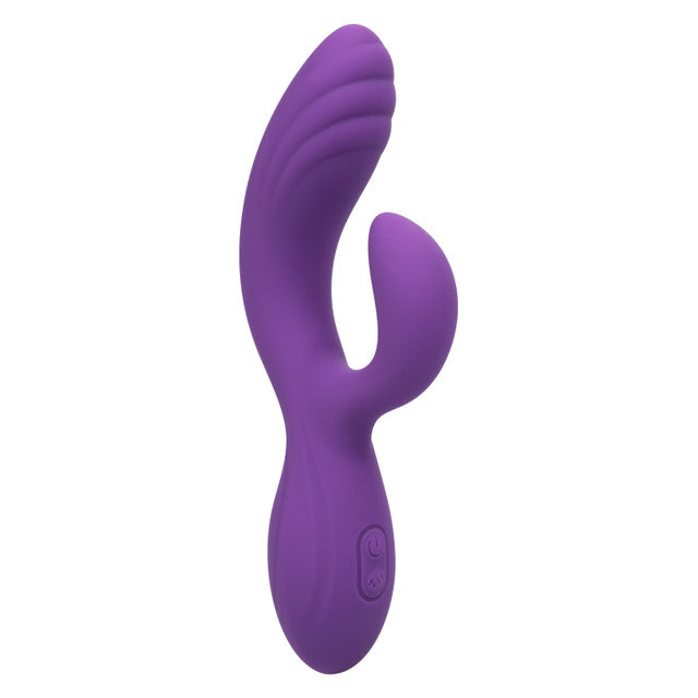 Calexotics Stella Liquid Silicone "C" Curve Vibrator Pulsation Escalation