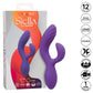 Calexotics Stella Liquid Silicone "C" Curve Vibrator Pulsation Escalation