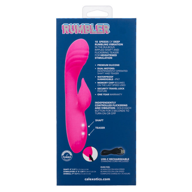 CalExotics Rumbler Rumble Duo Vibrator
