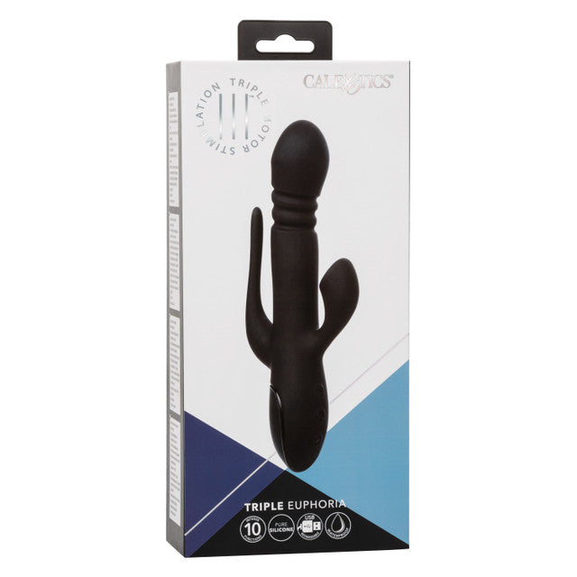 Calexotics III Triple Euphoria - Triple Thrusting Suction Vibrator