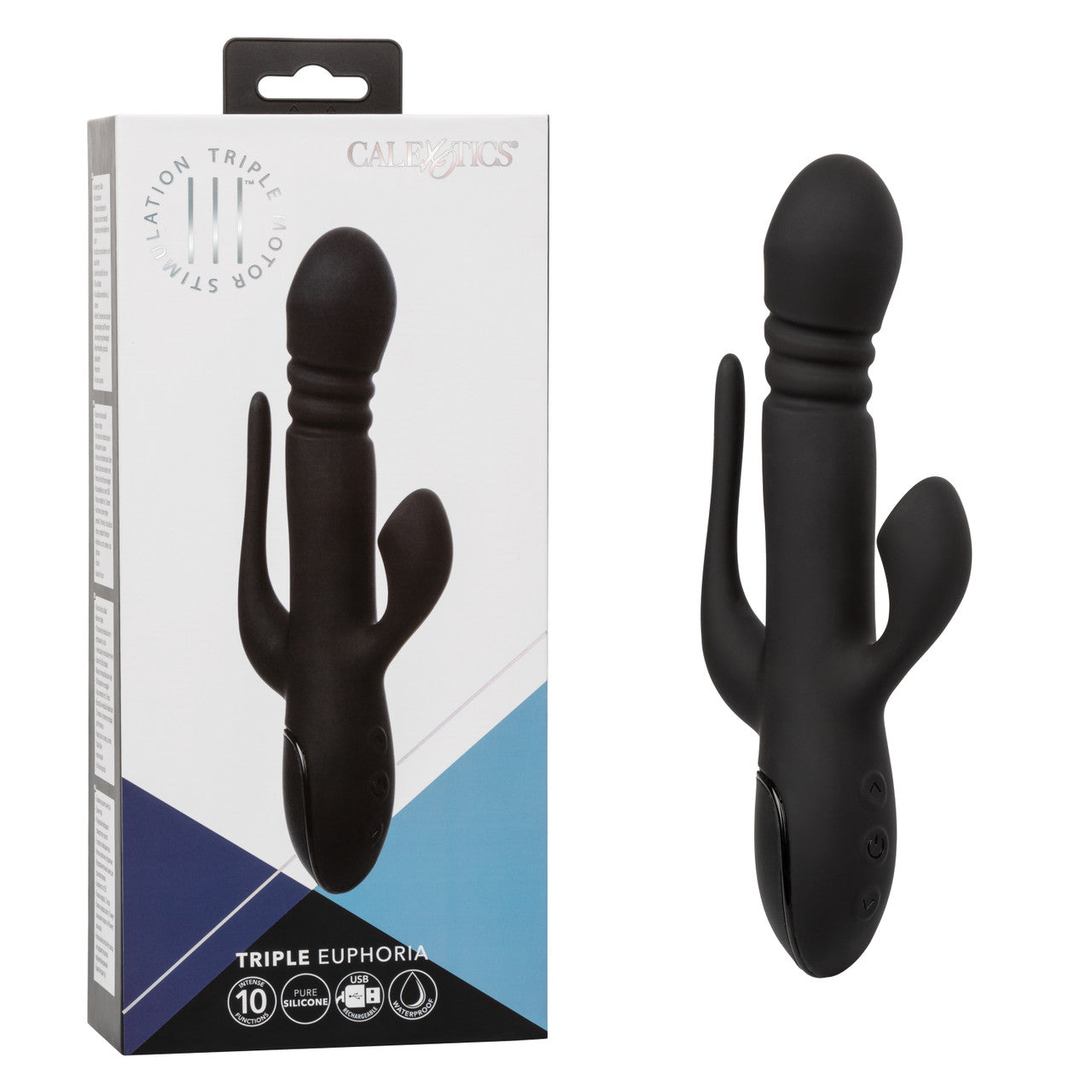 Calexotics III Triple Euphoria - Triple Thrusting Suction Vibrator