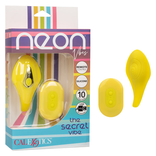 Calexotics Neon Vibes The Secret Vibe - Finger or Panty Vibrator with Remote