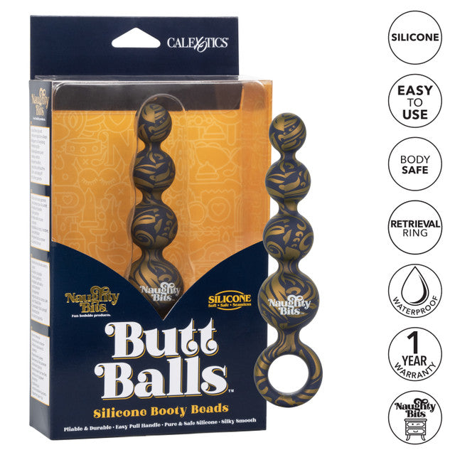 Calexotics | Naughty Bits Butt Balls Anal Beads