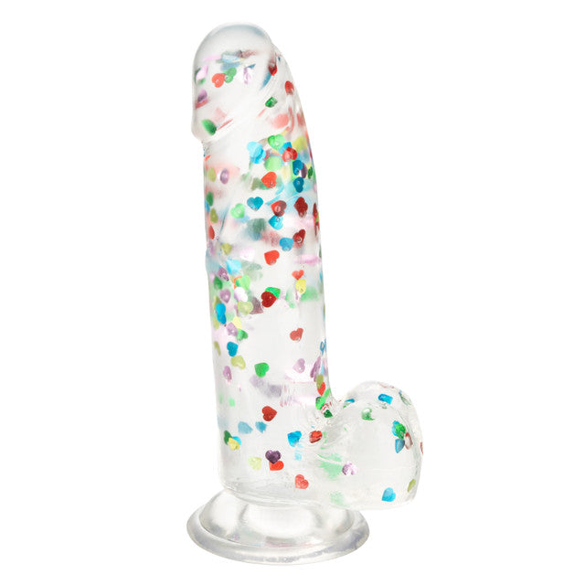 Calexotics | Naughty Bits I Love Dick Heart-Filled Dong Dildo