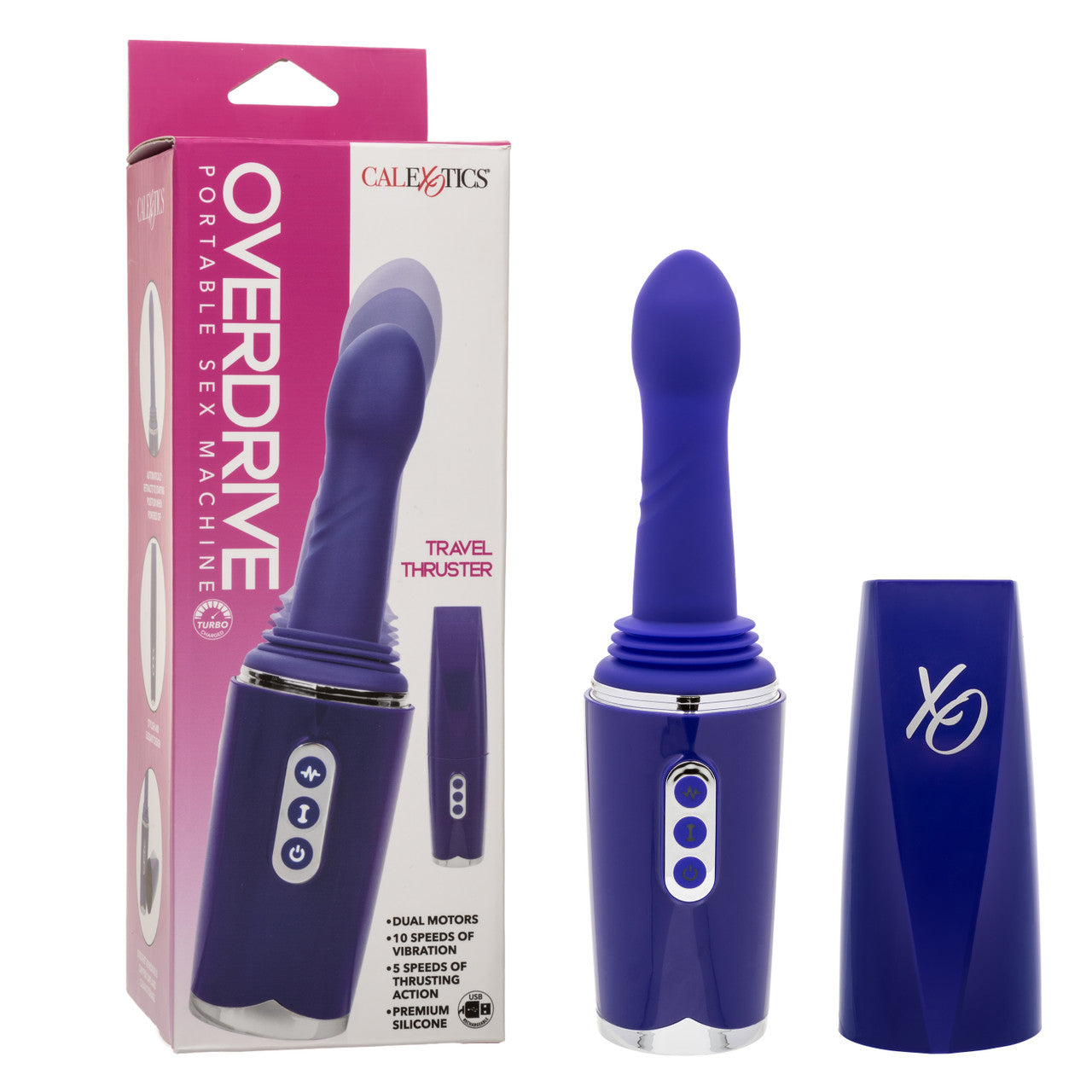 CalExotics Overdrive Portable Sex Machine Travel Thruster