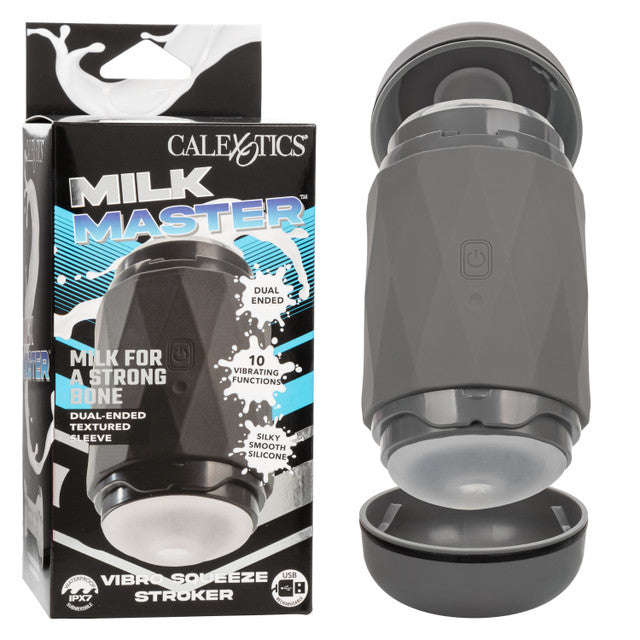 Calexotics Milk Master™ Vibro Squeeze Stroker