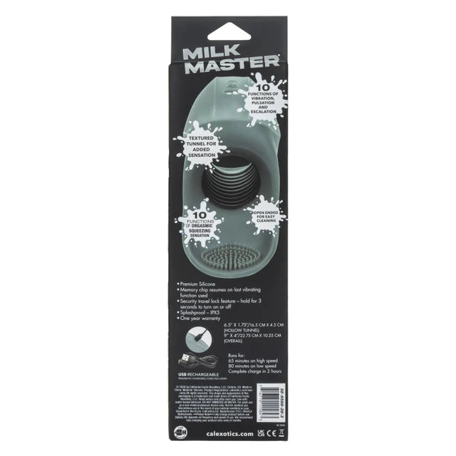 Calexotics Milk Master® Rechargeable Squeeze & Please Masturbator