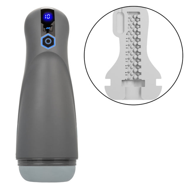 Calexotics Milk Master™ Automatic Milker Stroker - Sucking & Vibrating Masturbator