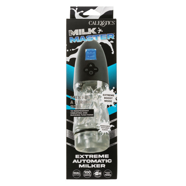 Calexotics Milk Master™ Auto Extreme Milker Stroker - Sucking & Vibrating Masturbator