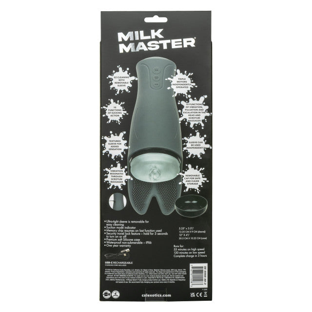 Calexotics Milk Master® Ultimate Automatic Milker - Sucking & Vibrating Masturbator