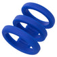 Calexotics Admiral Triple Cock Cage - Premium Multi Cock Ring Support