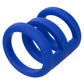 Calexotics Admiral Triple Cock Cage - Premium Multi Cock Ring Support