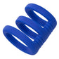 Calexotics Admiral Triple Cock Cage - Premium Multi Cock Ring Support