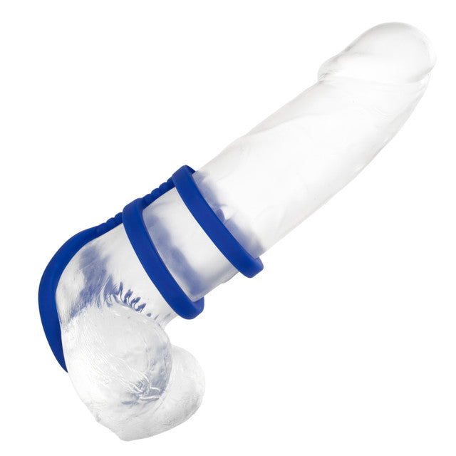 Calexotics Admiral Triple Cock Cage - Premium Multi Cock Ring Support