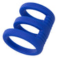 Calexotics Admiral Triple Cock Cage - Premium Multi Cock Ring Support