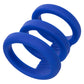 Calexotics Admiral Triple Cock Cage - Premium Multi Cock Ring Support