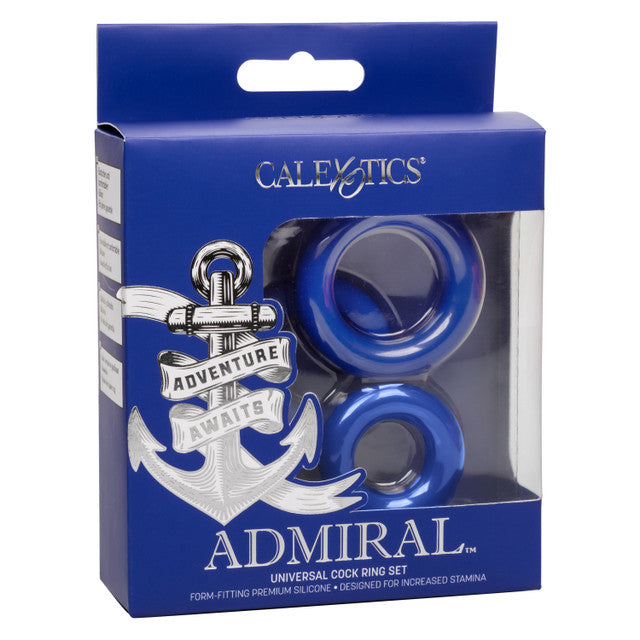 Calexotics Admiral Universal Cock Ring Set