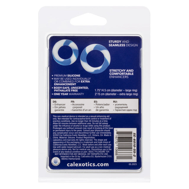Calexotics Admiral 2 Cock Ring Set